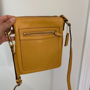 Coach Mustard YellowSmall Crossbody